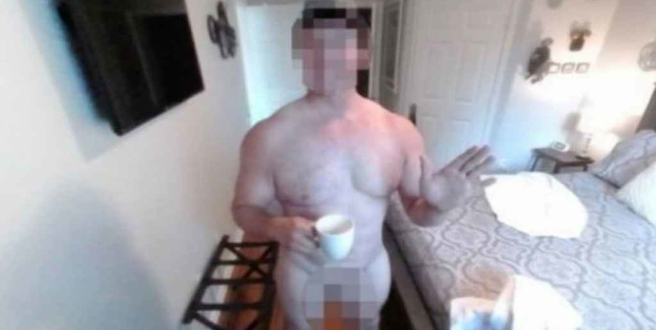 Encontraron a un hombre desnudo en las imágenes de Street View de Google Maps