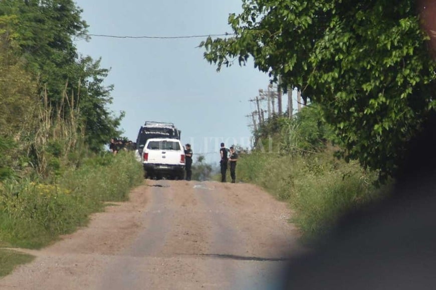 ELLITORAL_420414 |  Archivo El Litoral El cadáver de Ana Alurralde fue hallado en 19 de octubre de 2019, en un camino rural de Ángel Gallardo, en el límite con Monte Vera.