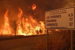 ELLITORAL_409240 |  Gentileza Incendio en las sierras de Córdoba.