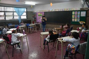 ELLITORAL_427379 |  Flavio Raina Los barbijos fueron una constante en el año del regreso de las clases presenciales.