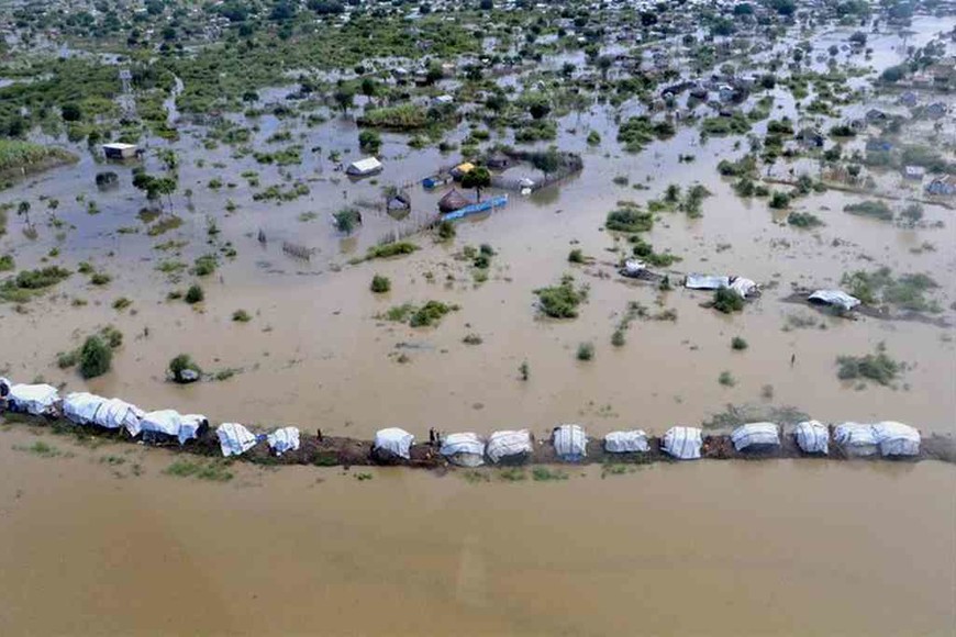 ELLITORAL_404051 |  Twitter Graves inundaciones en Sudan.