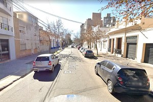 ELLITORAL_401357 |  Captura digital - Google Maps Streetview El hecho se produjo en una vivienda ubicada en Pueyrredón al 500.