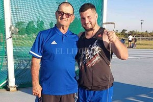 ELLITORAL_416098 |  Gentileza Julio Nóbile. El atleta de La Vanguardia inicia un gran paso hacia los Juegos Panamericanos de Chile 2023.