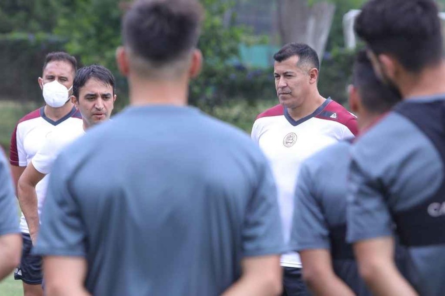 ELLITORAL_428756 |  Gentileza Jorge Almirón inició su segundo período como entrenador del  Granate .