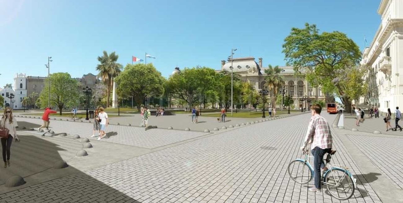 Se presentaron nueve ofertas para remodelar la plaza 25 de Mayo