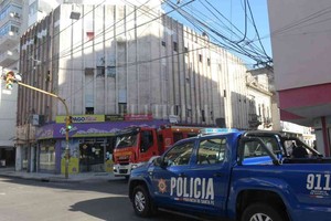 ELLITORAL_419727 |  Flavio Raina Un joven de 25 años se encontraba en el departamento cuando se inició el foco.