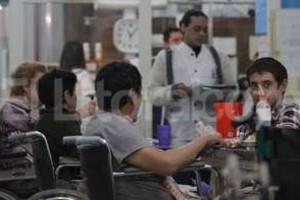 ELLITORAL_109714 |  Archivo El Litoral / Mauricio Garín Los pacientes que se rehabilitan en el hospital Vera Candioti llegan tras sufrir un accidente cerebrovascular, un choque en moto o una herida con arma de fuego.