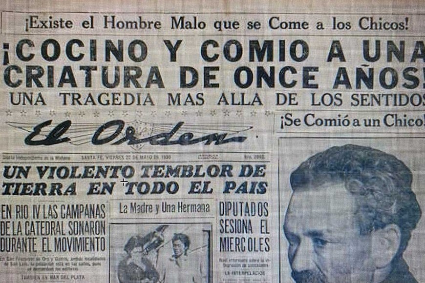 ELLITORAL_350455 |  Hemeroteca Digital de Santa Fe / Diario El Orden La tapa del Diario El Orden el 22 de mayo de 1936.