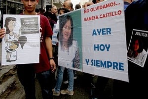 ELLITORAL_288817 |  Archivo El Litoral / Mauricio Garín Uno de los reclamos realizados para que se aclare el crimen de la docente ocurrido en Alto Verde.