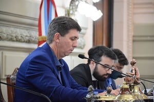 El senador Rubén Pirola presidió la Sesión Conjunta de ambas Cámaras.