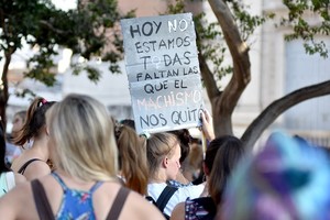 ELLITORAL_292140 |  Archivo El Litoral / Pablo Aguirre Un reclamo multitudinario se escuchó en marzo para frenar la violencia de género.