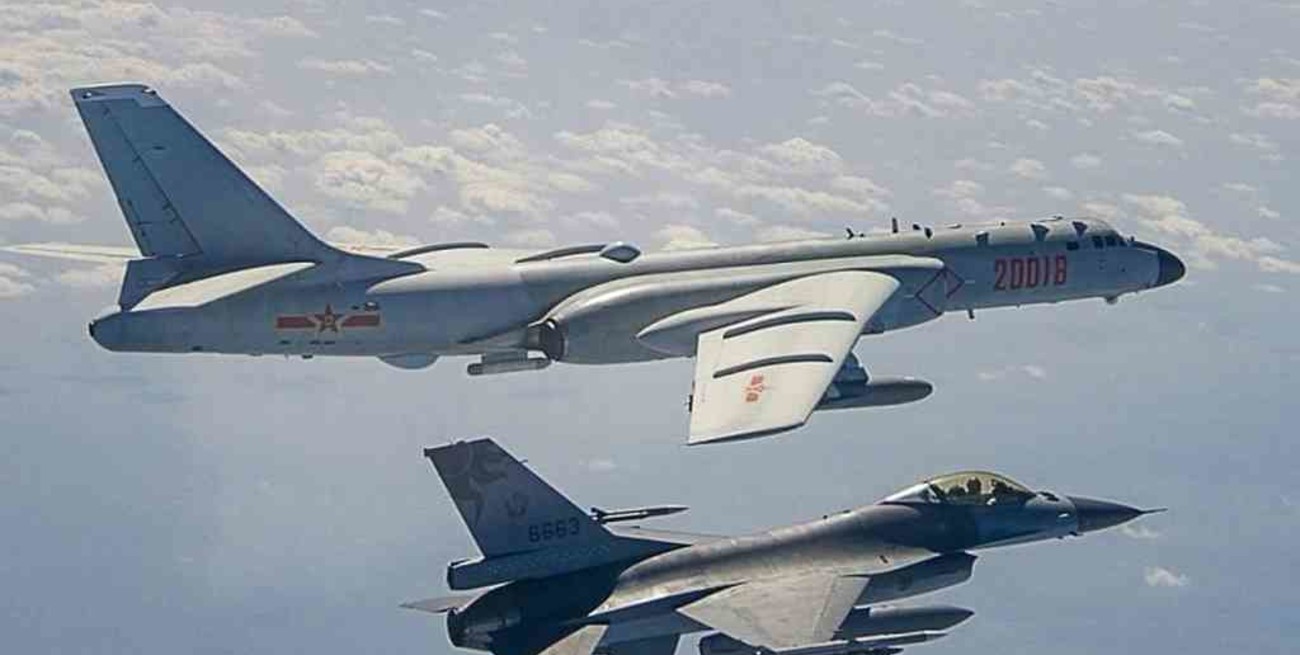 Taiwán denunció la incursión de 38 aviones militares chinos