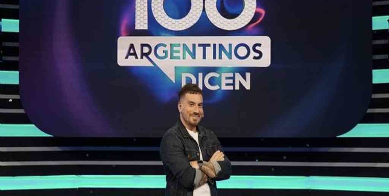 Esta semana llega el turno de Federico Bal en la conducción de "100 Argentinos Dicen"