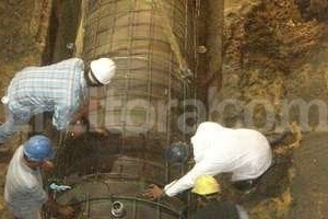 Gentileza Prensa Aguas Santafesinas SA Assa colocó un stent o refuerzo de hierro en la cloaca máxima, para proteger su dimensión y fortaleza estructural.