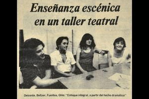 ELLITORAL_438390 |  Archivo El Litoral Julio Beltzer, fue un hacedor de la escena teatral. Un referente de la cultura y la educación santafesina.
