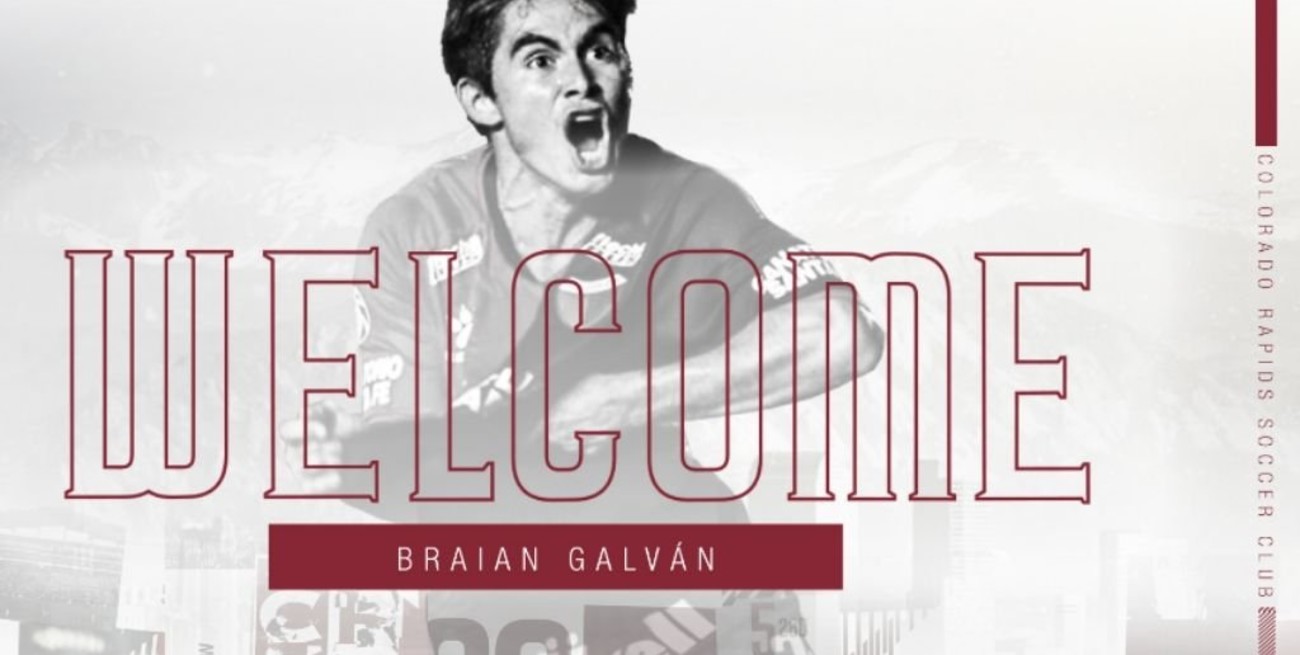 Colorado Rapids anunció la contratación de Braian Galván 