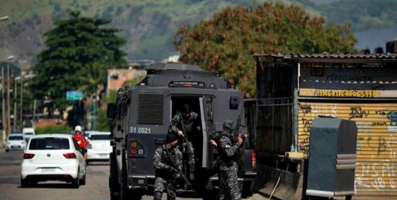 25 integrantes de una banda mueren en un enfrentamiento contra la policía en Brasil 