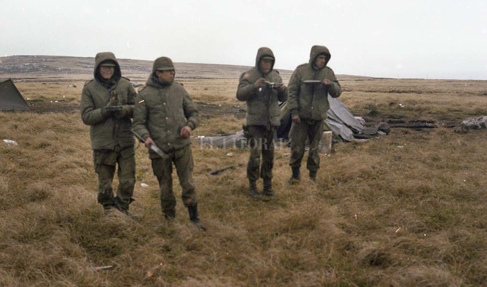 Fotos inéditas. Tenían prohibidos tomar fotografías pero algunos pudieron tomar algunas tomas como estas.