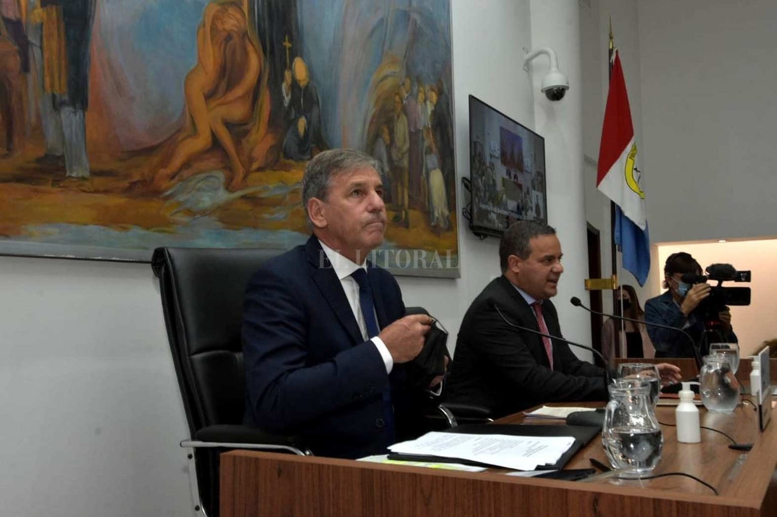 El intendente Emilio Jatón dejó inaugurado el inicio de sesiones ordinarias del Concejo Municipal.