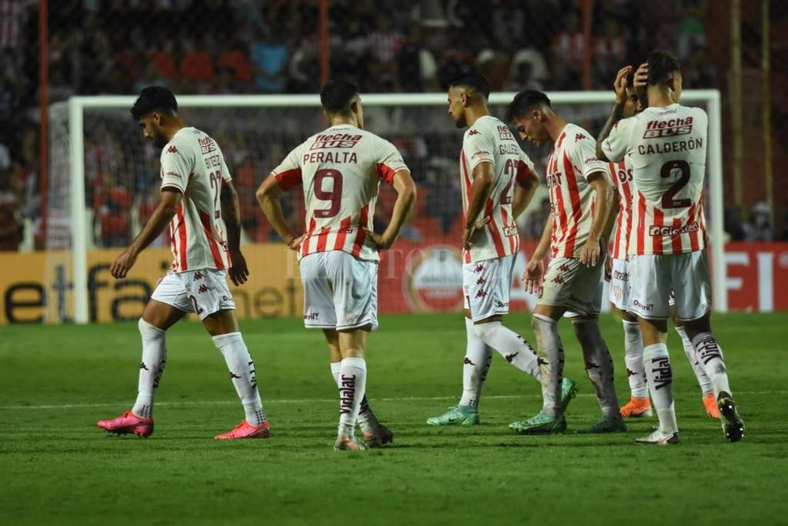 Copa sudamericana 2022 Unión-Junior de Barranquilla 
Final del primer tiempo