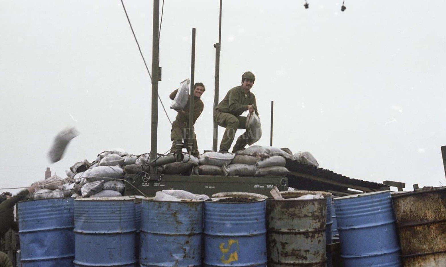 Fotos inéditas. Tenían prohibidos tomar fotografías pero algunos pudieron tomar algunas tomas como estas.