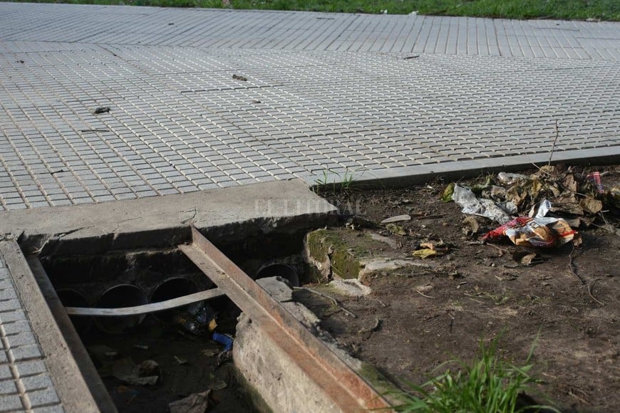 Barrio El Pozo, imágenes de inconvenientes para los vecinos