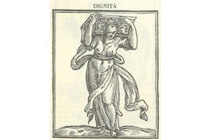 Captura de Internet Alegoría de la dignidad  de Cesare Ripa.
