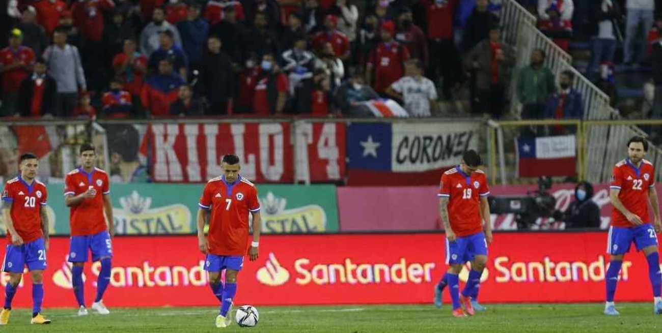 Chile perdió ante Uruguay y se quedó afuera del mundial de Qatar 