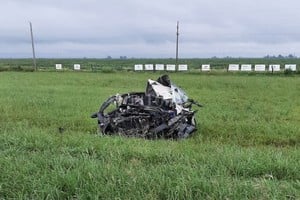 ELLITORAL_442379 |  El Litoral Así quedó el auto que protagonizó el accidente.