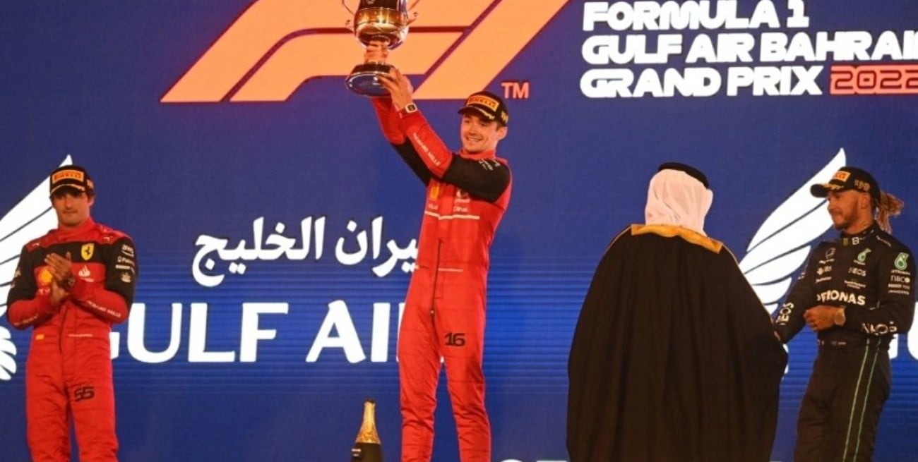 Fórmula 1: Leclerc ganó Bahréin y Ferrari volvió a festejar tras dos años y medio