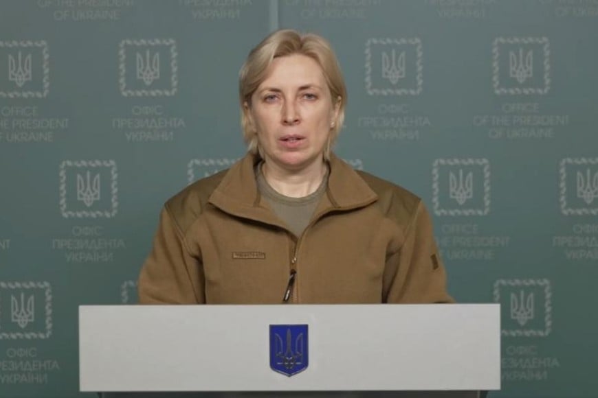 ELLITORAL_441554 |  Gentileza Iryna Vereschuk, viceprimera ministra ucraniana.