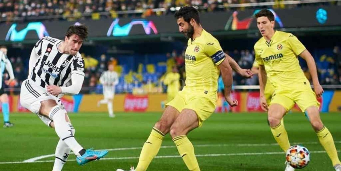 Sorpresa en Turín: Villarreal goleó a Juventus