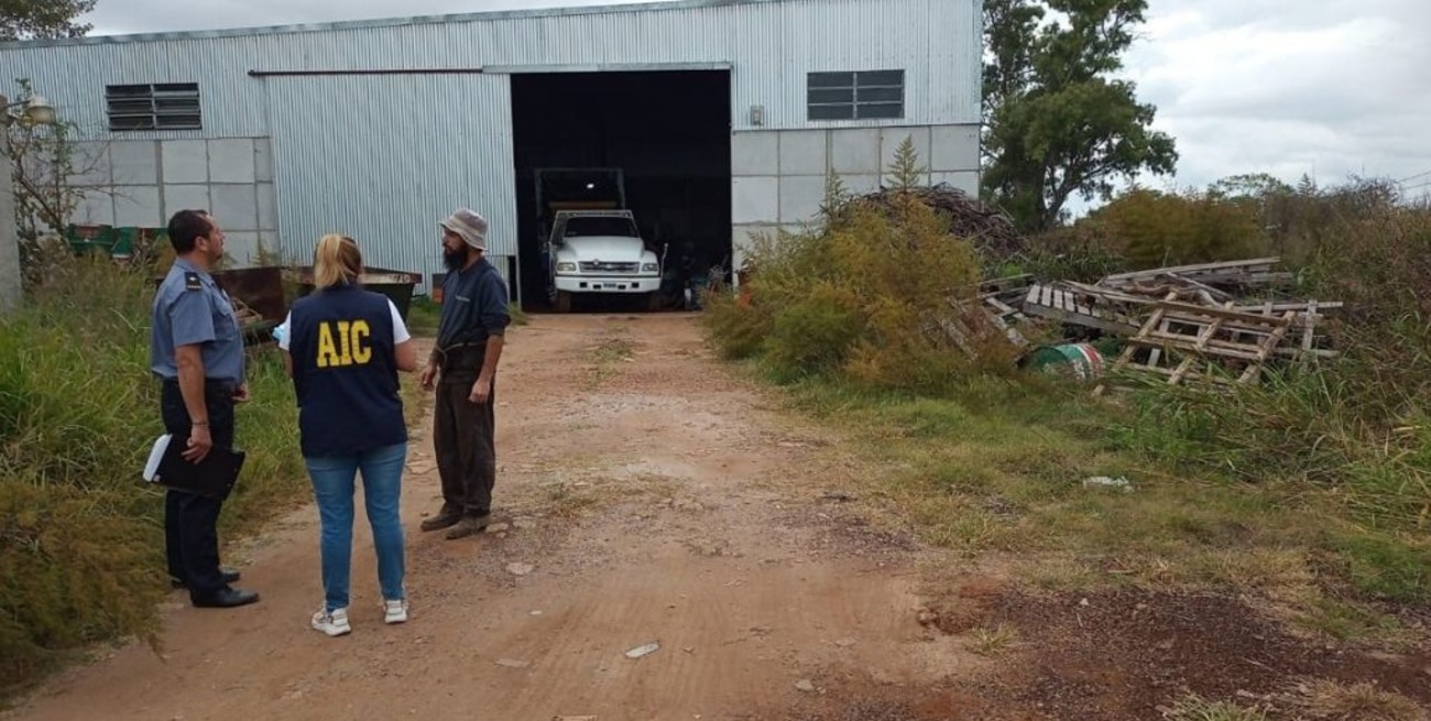 Operativos de control en talleres y chacaritas en Rafaela, Tostado y Frontera