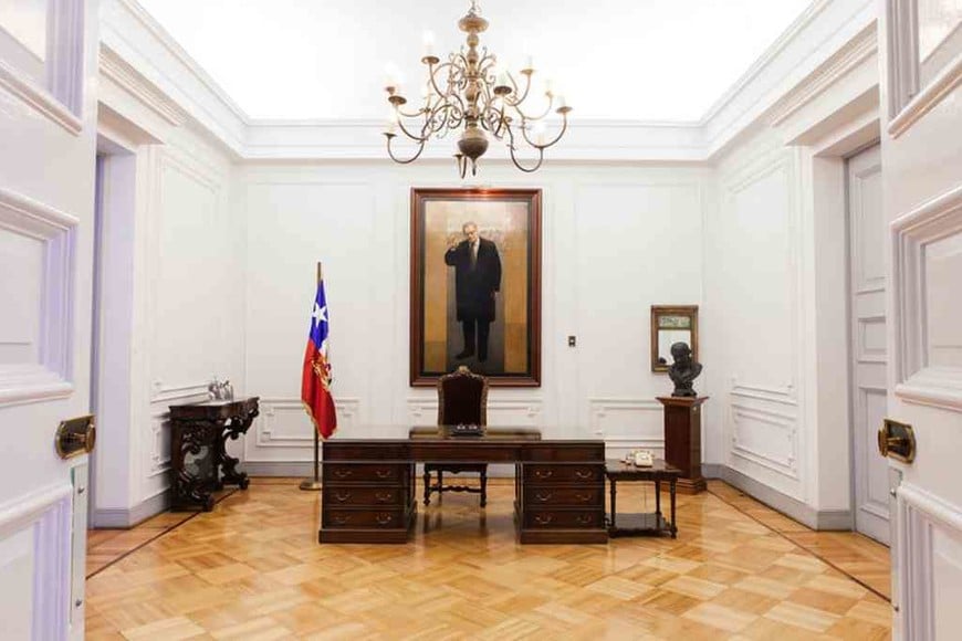 ELLITORAL_442797 |  Gentileza Salón Blanco en el Palacio de la Moneda.