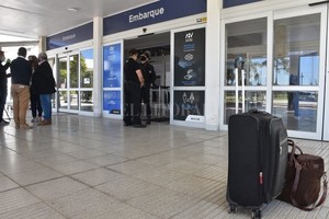 ELLITORAL_442612 |  Guillermo Di Salvatore Sauce. El aeropuerto espera la ampliación de vuelos desde el mes entrante.