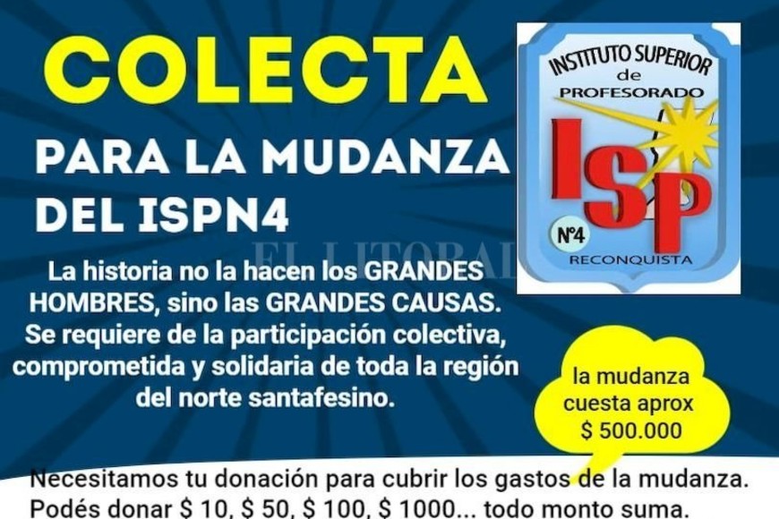 ELLITORAL_448338 |  Gentileza Flyer que la comunidad educativa hizo circular estos últimos días.