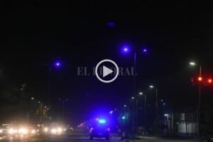 ELLITORAL_443317 |  Manuel Fabatia La incorporación de más luminarias led contribuye a combatir la inseguridad.