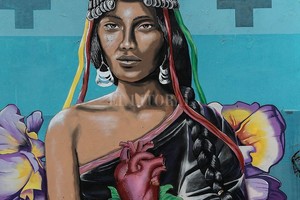 ELLITORAL_442156 |  Agencia Xinhua Una pared en la ciudad de Valparaíso, Chile