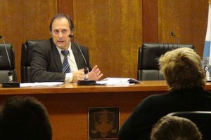 Gentileza Tomás Orso, presidente del Colegio de Jueces Penales de la 3° Circunscripción.