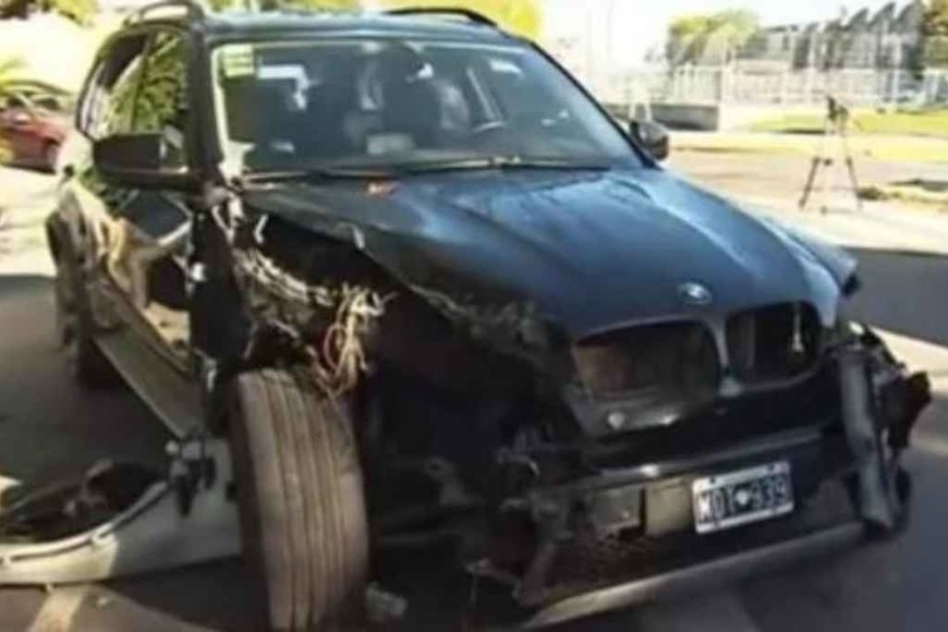 ELLITORAL_448287 |  Gentileza Así quedó el auto de Héctor Tito Canteros tras el accidente.
