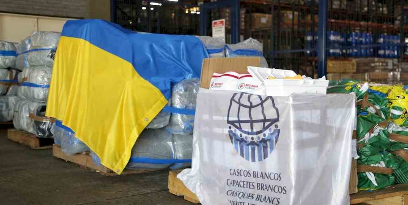 Argentina envía ayuda humanitaria para los refugiados ucranianos en Polonia