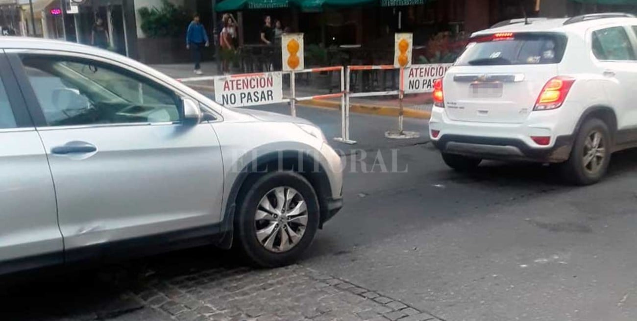 Corte por trabajos de Assa genera complicaciones en el centro santafesino