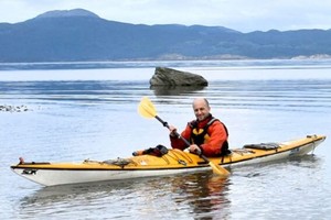 ELLITORAL_450975 |  Gentileza Julián Escobar es buscado en el Beagle, donde desapareció durante una travesía en kayak