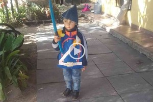 ELLITORAL_451143 |  Gentileza Valentino Rimoldi cumplió 5 años y lo festejó todo de Malvinas.