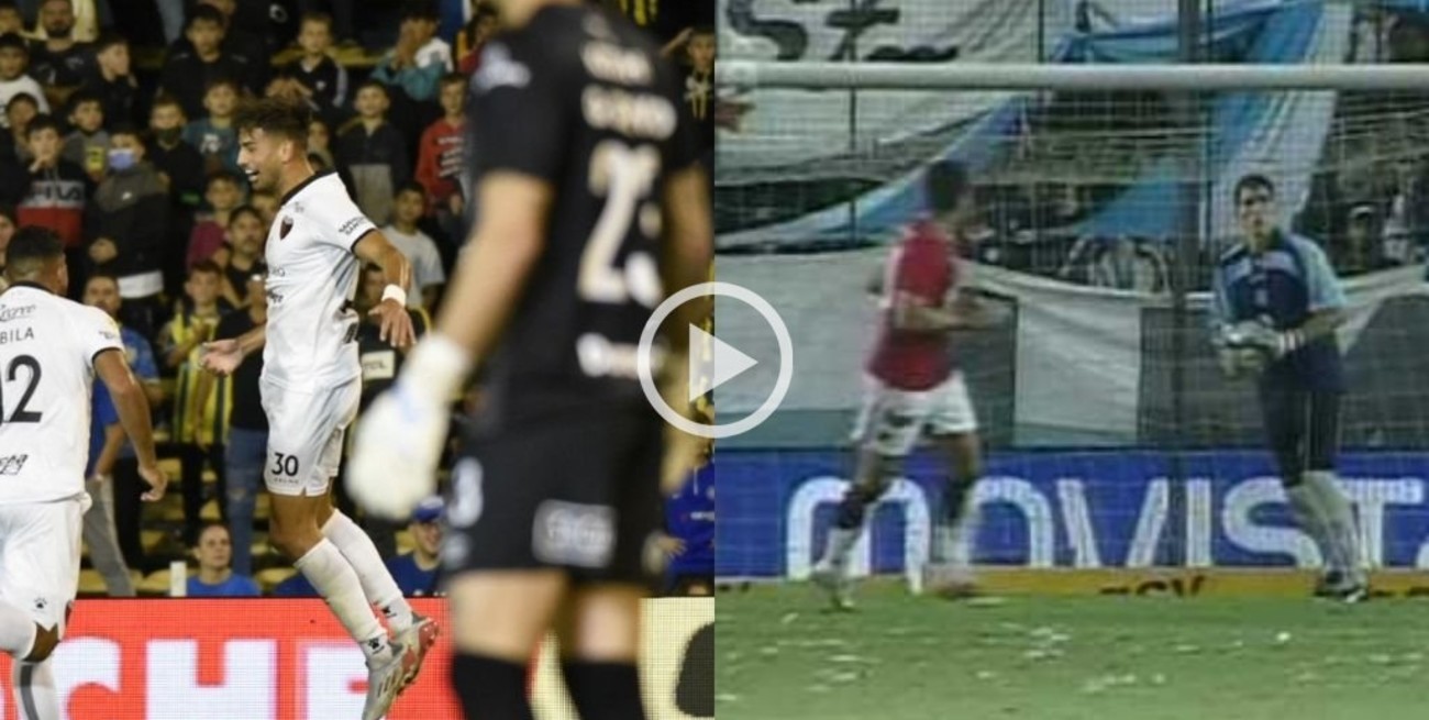 Video: el gol de Pierotti frente a Central, similar al del "Bichi" Fuertes ante Racing en 2008