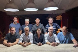 Gentileza Miguel Del Sel recibió a varios dirigentes del Pro santafesino, entre ellos a Federico Angelini.