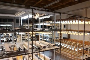 Gentileza 2.000 lámparas LED tienen encendidas en simultáneo en el laboratorio de la UTN.