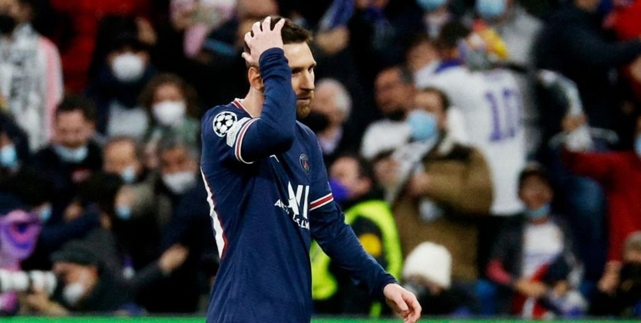 Se lesionó Lionel Messi y se perderá el posible festejo de campeón del PSG