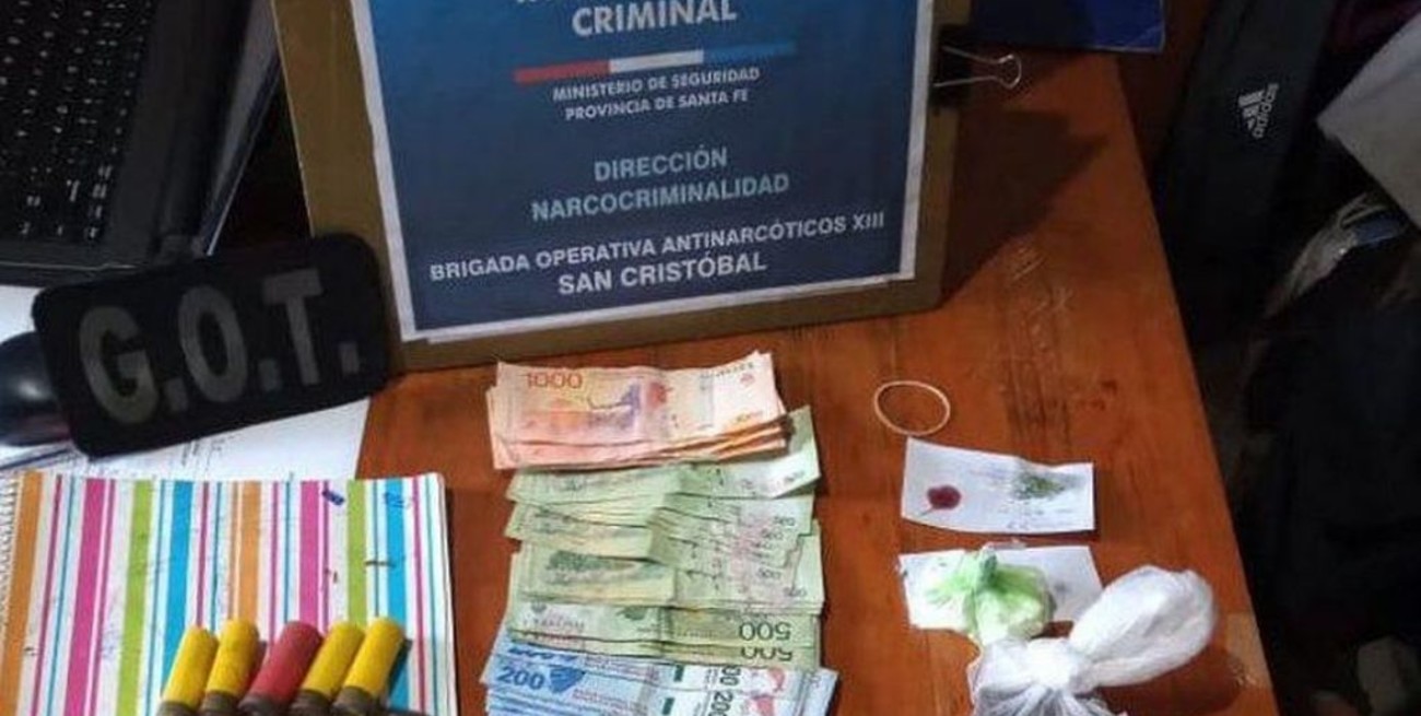 Ceres: un pintor tenía un kiosco de venta de drogas en su casa