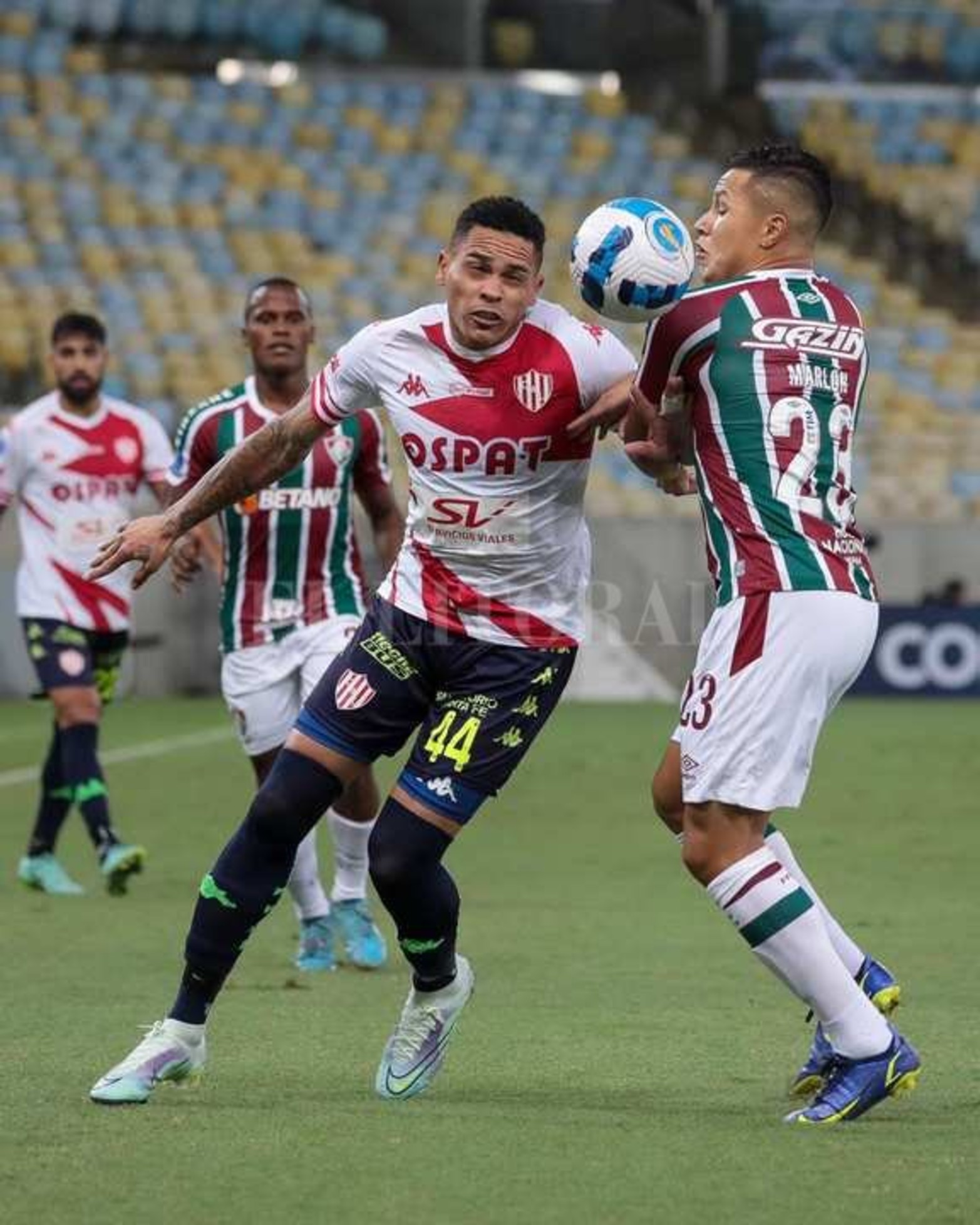 Copa Sudamericana, Unión jugó muy bien y empató 0 a 0 con el Fluminense en Río de Janeiro.